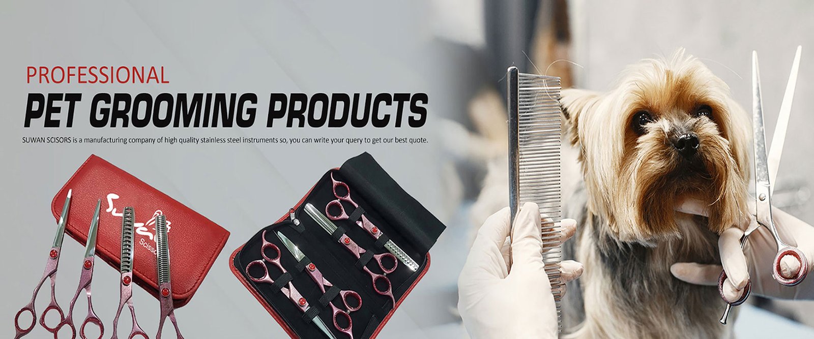 grooming scissors