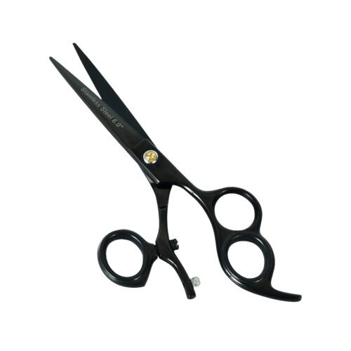 6 inch swivel thumb professional barber hair cutting scissor stainless steel ergonomic design